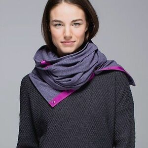 Lululemon vinyasa scarf Purple and Pink Women's Shawl